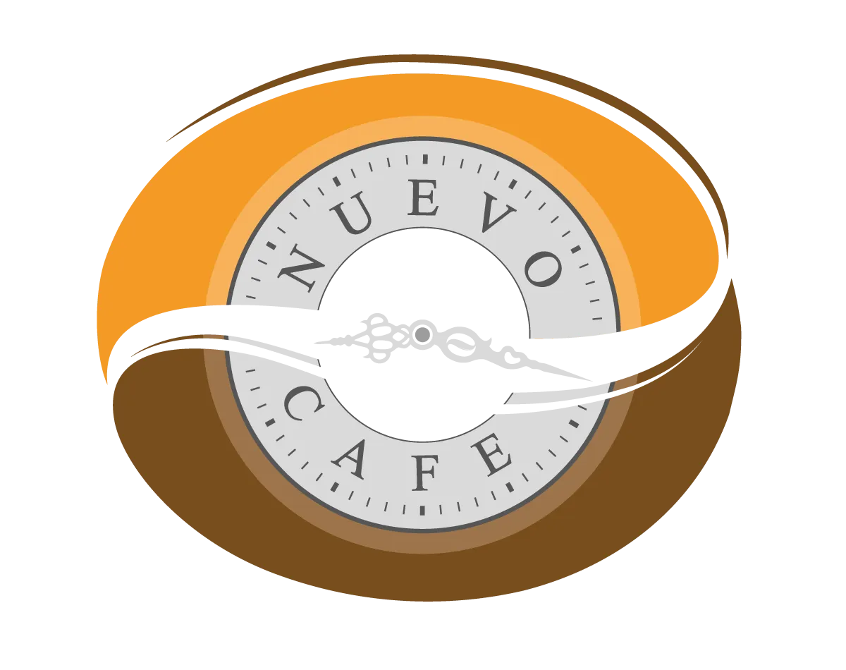 Café shop "Nuevo" logo.