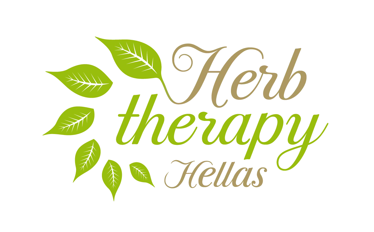Medicinal herbs trading company "Herb Therapy Hellas" logo.