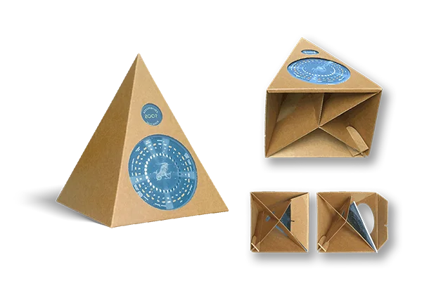 Saligram Circular Lunisolar Pyramid Calendar.